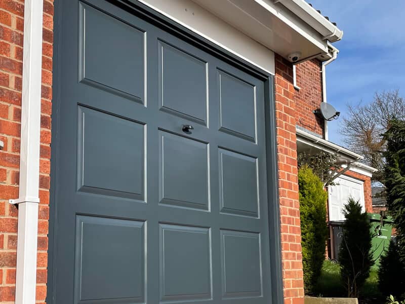 Garage-Door-Spraying-Warwickshire